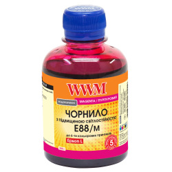 Чорнило WWM E88 Magenta для Epson 200г (E88/M) водорозчинне