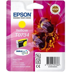 Картридж для Epson Stylus TX409 EPSON T1054  Yellow C13T10544A10