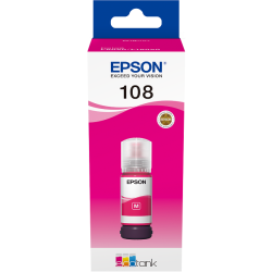 Чернила Epson 108 Magenta (Красный) (C13T09C34A) 70мл