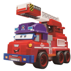 Конструктор Super Wings Small Blocks Buildable Vehicle Set Sparky, Спаркі (EU385011)