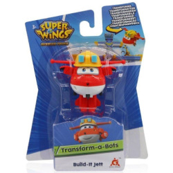 Ігрова фігурка-трансформер Super Wings Transform-a-Bots Build-It Jett, Джетт будівельник (EU730011)