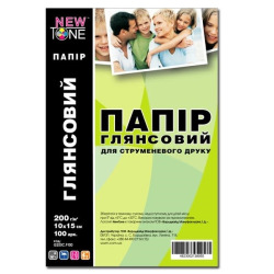 Фотобумага NEWTONE Глянцевая 200Г/м кв, 10х15см, 100л (G200.F100N) для HP Photosmart 130