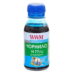 Чернила WWM H77 Light Cyan для HP 100г (H77/LC-2) водорастворимые