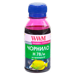 Чорнило для HP Photosmart Premium C309g WWM H78P/78  Magenta 100г H78/M-2