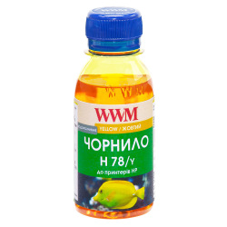 Чорнило для HP Photosmart Premium C309g WWM H78P/78  Yellow 100г H78/Y-2