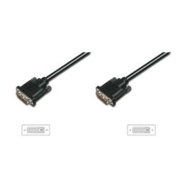 Кабель ASSMANN DVI-D dual link (AM/AM) 3.0m, black (AK-320108-030-S)