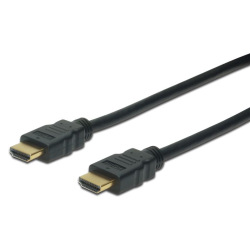 Кабель ASSMANN HDMI High speed + Ethernet (AM/AM) 10m, black (AK-330107-100-S)