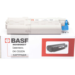 Картридж BASF заміна OKI 46490607 Cyan (BASF-KT-46490607)