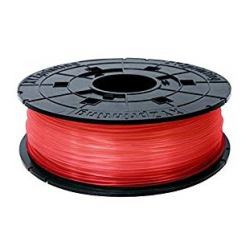 Катушка с ниткой 1.75мм/0.6кг PLA XYZprinting Filament для da Vinci, прозрачно-красный (RFPLBXEU02D)