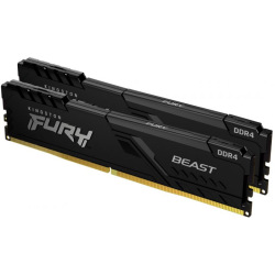 Модуль пам`ятi DDR4 2x8GB/3600 Kingston Fury Beast Black (KF436C17BBK2/16) (KF436C17BBK2/16)