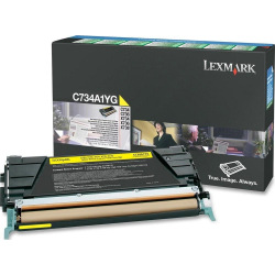 Картридж для Lexmark X734de Lexmark  Yellow C734A1YG