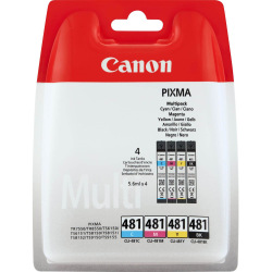 Картридж для Canon PIXMA TS8240 CANON 481 Multipack  B/C/M/Y 2101C005