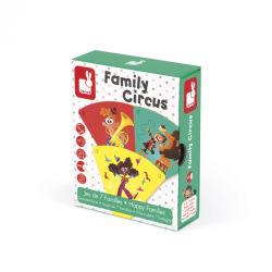 Настольная игра Janod Happy Families Цирк (J02755)