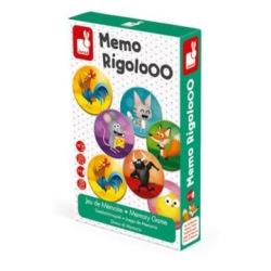 Настольная игра мемо Janod Ріголо (J02736)