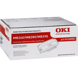 Картридж для OKI MB 290 OKI 1 240 001  Black 01240001