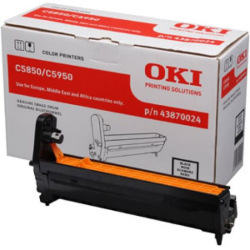 Копи Картридж, фотобарабан для OKI C 5850 OKI  Black 43870024