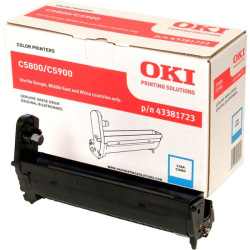 Копи Картридж, фотобарабан для OKI C 5800 OKI  Cyan 43381723