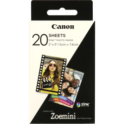 Фотобумага Canon ZINK™ 2"x3" ZP-2030 20л (3214C002) для Canon ZOEMINI PV123 Black