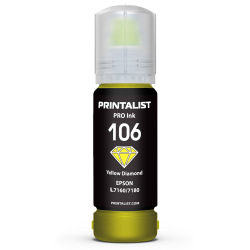 Чернила PRINTALIST 106 Yellow для Epson 70г (PL106Y)