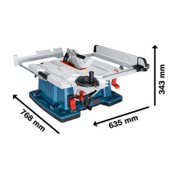 Рабочий стол Bosch GTS 10 XC, 2100Вт, 254мм, 35кг (0.601.B30.400)