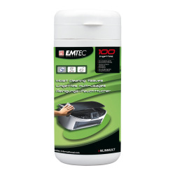 Салфетки EMTEC Clean Wipes для офисной техники 100шт (NLINMULT)