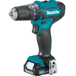 Шуруповерт акумуляторний Makita , 10.8В, 2Ач, 30 Нм, 1.2 кг (HP333DWAE)