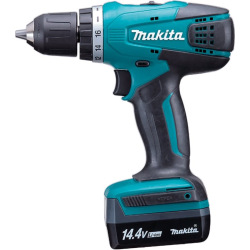 Шуруповерт-дрель Makita аккумуляторный, 14,4В G-battery, 1,3Аг, 30/15Нм (DF347DWE)