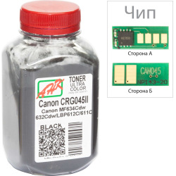 Тонер та Чіп для Canon i-Sensys MF-635Cx АНК  Black 85г 3203113