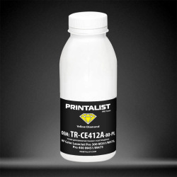 Тонер PRINTALIST 80г Yellow (TR-CE412A-80-PL)