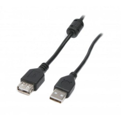 Удлинитель Maxxtro USB 2.0 AM/AF 3м (UF-AMAF-10) феррит