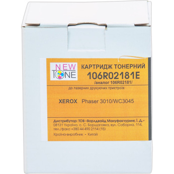 Картридж для Xerox Black (106R02180) NEWTONE 106R02181  Black 106R02181E