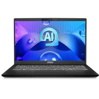 ноутбук 15.6FI/U5-125H/16/512/Intel Arc/DOS/BL/Int el Arc/Classic Black Modern 15 H AI C1MG-200XUA (9S7-15H551-200)