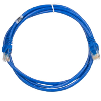 Патч-корд 2E Cat 5e,UTP,RJ45, 26AWG ,7/0.16 Cu, 1.50 m, PVC,Blue (2E-PC5ECOP-150BL)