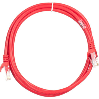 Патч-корд 2E Cat 5e,UTP,RJ45, 26AWG ,7/0.16 Cu, 1.50 m, PVC,Red (2E-PC5ECOP-150RD)