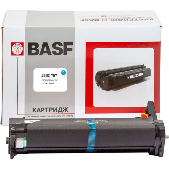 Копи Картридж, фотобарабан для OKI C 5600 BASF  Cyan BASF-DR-43381707