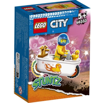 Конструктор LEGO City Stuntz Каскадерський мотоцикл для гри у ванні (60333)