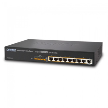 Неуправляемый гигабитный коммутатор PoE Planet FGSD-910P (8-Port 10/100Mbps 802.3af PoE+1-Port 10/10 (FGSD-910P   )