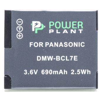 Аккумулятор PowerPlant Panasonic DMW-BCL7E 690mAh (DV00DV1380)