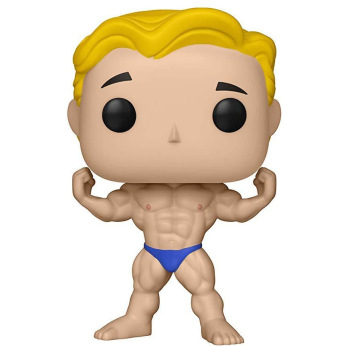 Коллекционная фигурка Funko POP! Vinyl: Games: Fallout 76: Vault Boy: Strength 39041 (FUN2079)