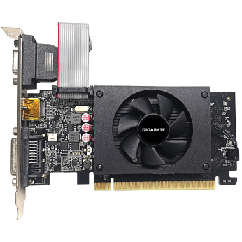 Відеокарта Gigabyte nVidia GT 710 2GB DDR5 64-bit Core: 95 4 MHz GV-N710D5-2GIL (GV-N710D5-2GIL)