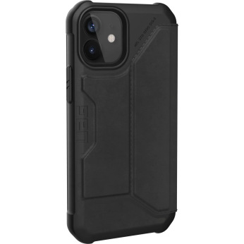 Чохол UAG для iPhone 12 Mini Metropolis, Leather Black (112346118340)