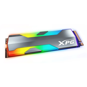 Твердотільний накопичувач SSD ADATA M.2 NVMe PCIe 3.0 x4 500GB 2280 SPECTRIX RGB (ASPECTRIXS20G-500G-C)