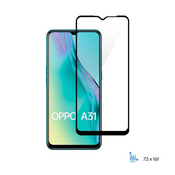 Захисне скло 2E Basic для Oppo A31, 2.5D FCFG, black border (2E-OP-A31-SMFCFG-BB)