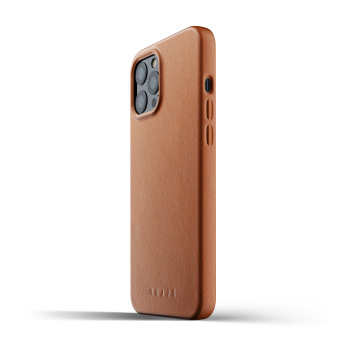 Чохол шкіряний MUJJO для iPhone 12 Pro Max Full Leather, Tan (MUJJO-CL-009-TN)