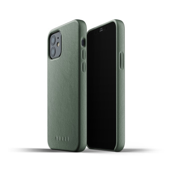 Чохол шкіряний MUJJO для iPhone 12 / 12 Pro Full Leather, Slate Green (MUJJO-CL-007-SG)