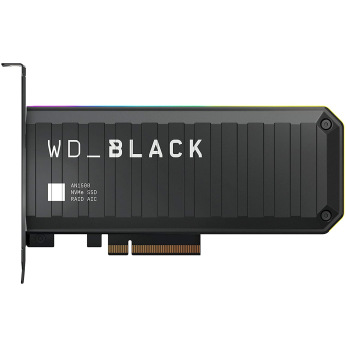 Твердотельный накопитель SSD WD AIC NVMe PCIe 3.0 8x 1TB AN1500 BLACK RGB (WDS100T1X0L)