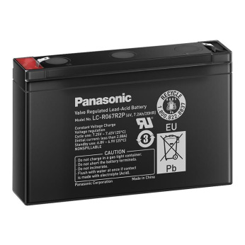 Акумуляторна батарея Panasonic 6V 7.2Ah (LC-R067R2P)