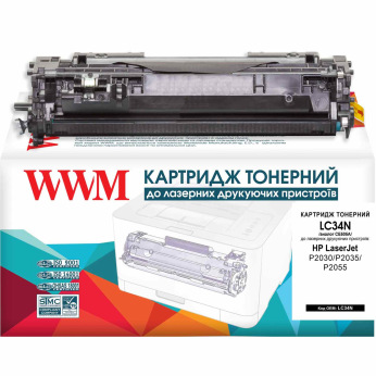 Картридж для Canon i-Sensys LBP-6670DN WWM 05A/719  Black LC34N