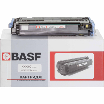 Картридж для HP 124A Yellow (Q6002A) BASF 124A  Yellow BASF-KT-Q6002A