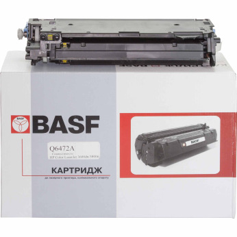 Картридж для HP 502A Yellow (Q6472A) BASF 502A  Yellow BASF-KT-Q6472A